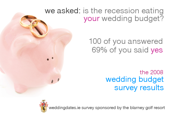 2008 Irish Wedding Budget Survey