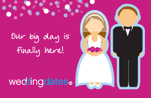 WeddingDates.ie Launch Postcard