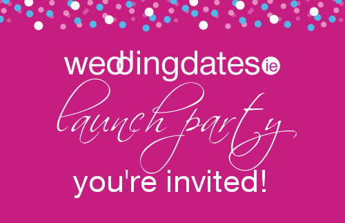 Wedding Dates Launch Party Invitation