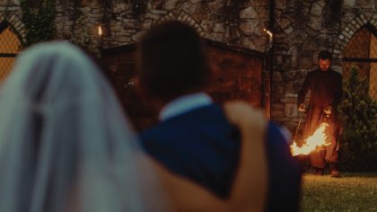 Heat Up Your Wedding Day With A Fire Performance