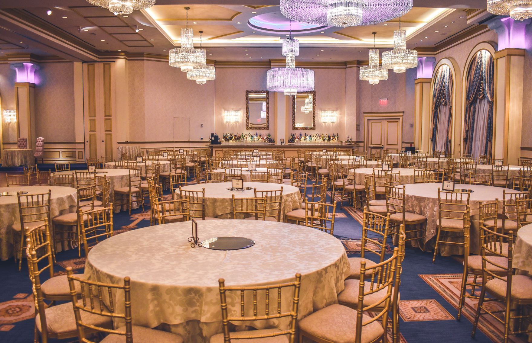 Indoor wedding ceremony