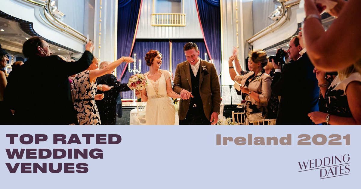 WEDDINGDATES AWARDS IRELAND'S TOP RATED WEDDING VENUES 2021